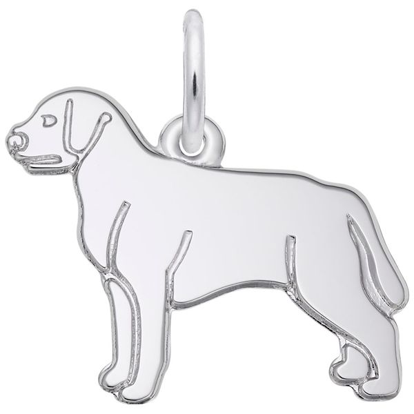 Sterling Silver Labrador Retriever Charm B & L Jewelers Danville, KY