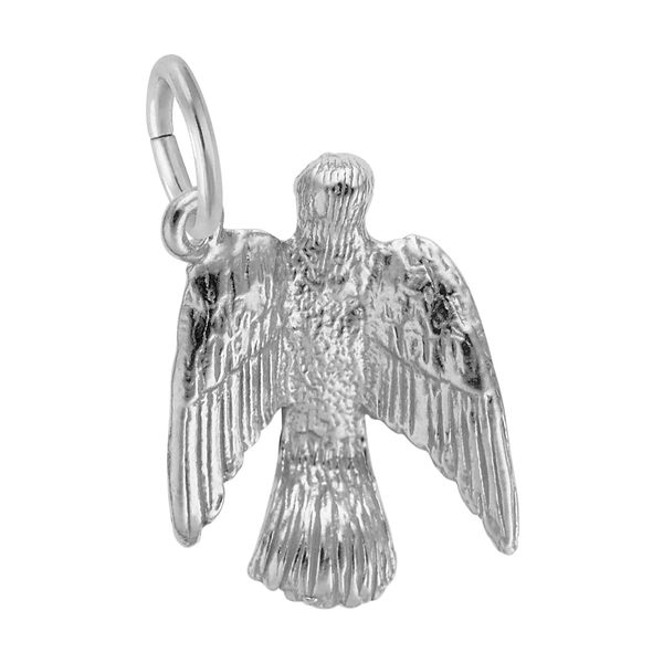 Sterling Silver Dove Charm Image 3 B & L Jewelers Danville, KY