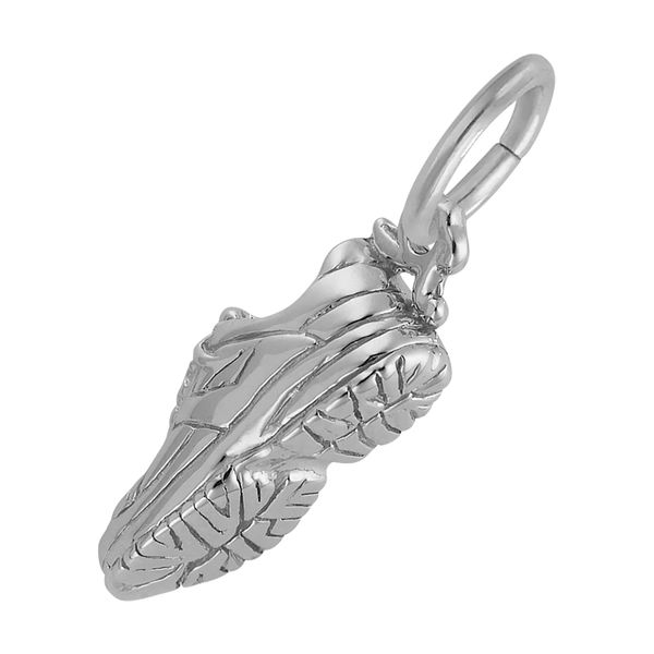 Sterling Silver Sneaker Charm Image 2 B & L Jewelers Danville, KY