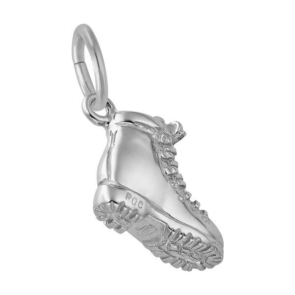 Sterling Silver Hiking Boot Charm Image 2 B & L Jewelers Danville, KY