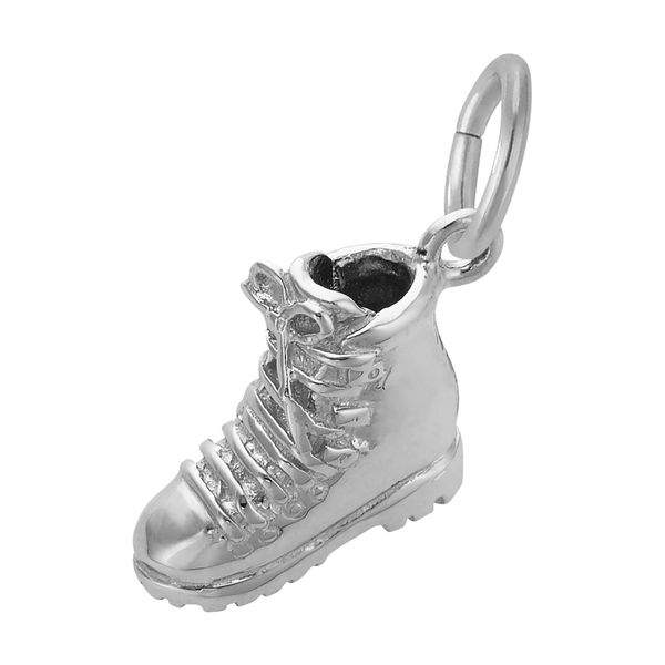 Sterling Silver Hiking Boot Charm Image 3 B & L Jewelers Danville, KY