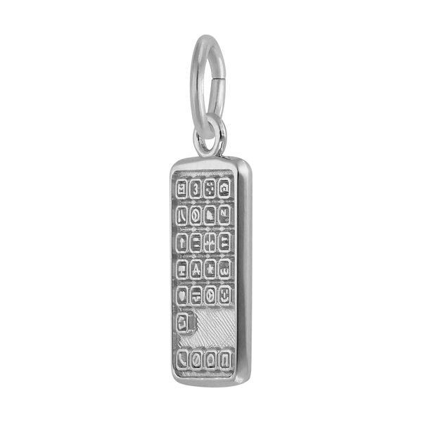 Sterling Silver Smartphone Charm Image 2 B & L Jewelers Danville, KY