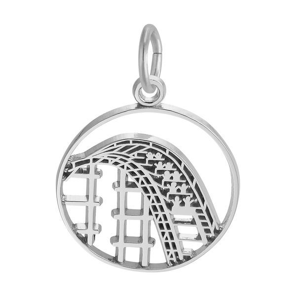 Sterling Silver Roller Coaster Charm B & L Jewelers Danville, KY