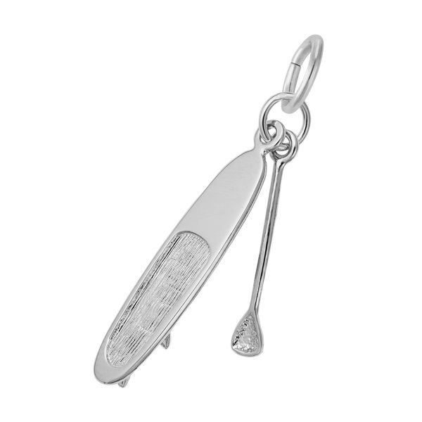 Sterling Silver Paddle Board Charm B & L Jewelers Danville, KY