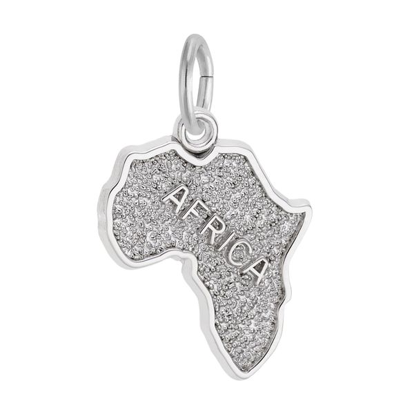 Sterling Silver Africa Charm B & L Jewelers Danville, KY