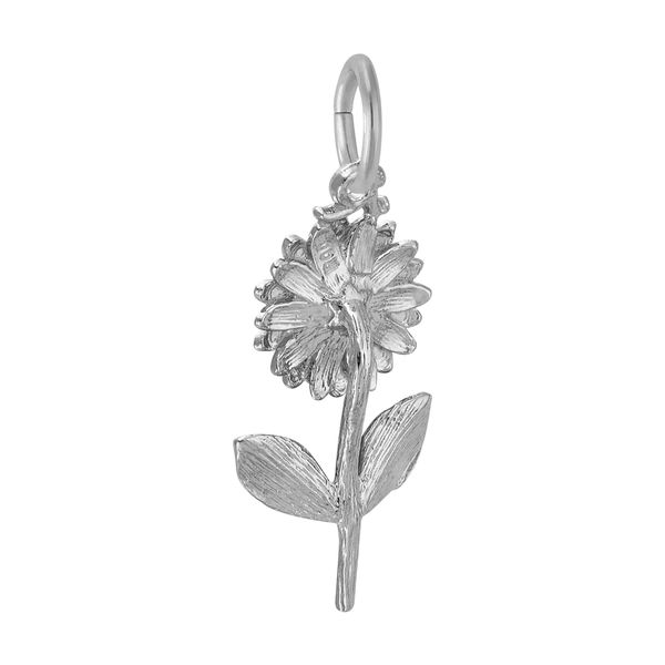 Sterling Silver Daisy Charm Image 2 B & L Jewelers Danville, KY