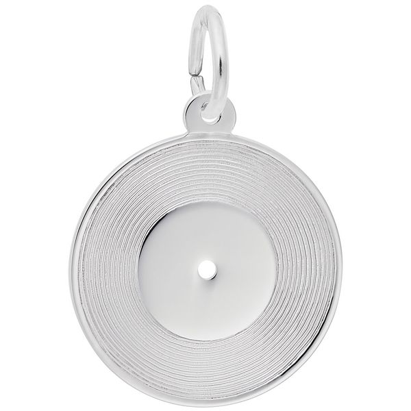 Sterling Silver Record Charm B & L Jewelers Danville, KY