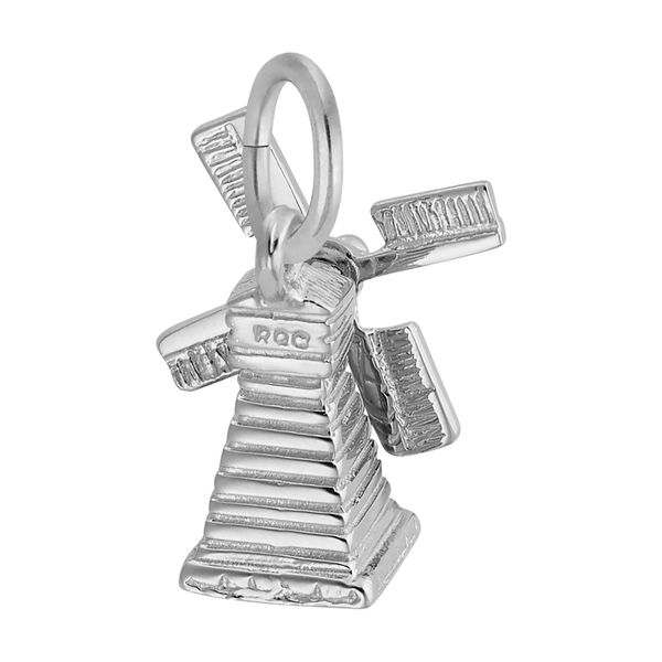 Sterling Silver Windmill Charm Image 2 B & L Jewelers Danville, KY