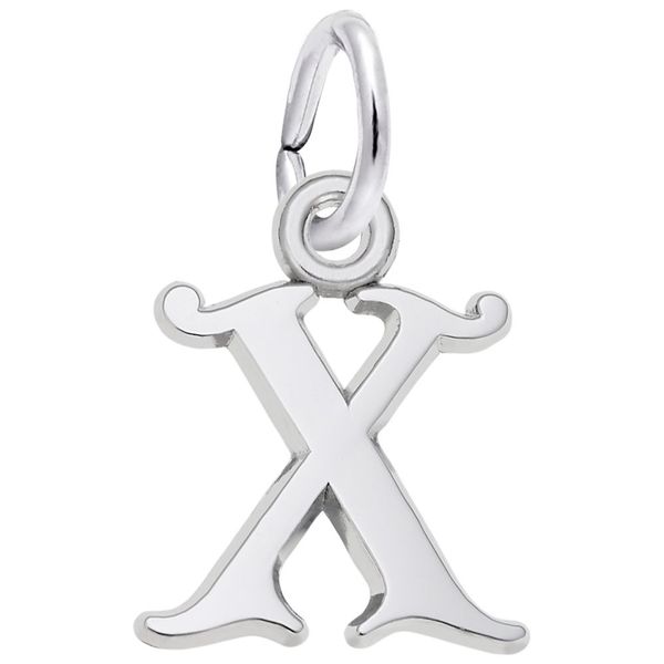 Sterling Silver X Charm B & L Jewelers Danville, KY