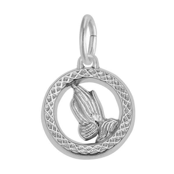 Sterling Silver Praying Hands Charm B & L Jewelers Danville, KY