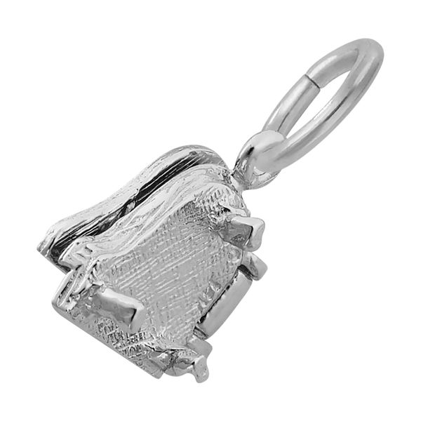 Sterling Silver Piano Charm Image 2 B & L Jewelers Danville, KY