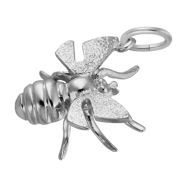 Sterling Silver Bumble Bee Charm Image 2 B & L Jewelers Danville, KY