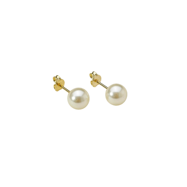 18Kt Gold Filled Pearl Stud Earrings B & L Jewelers Danville, KY