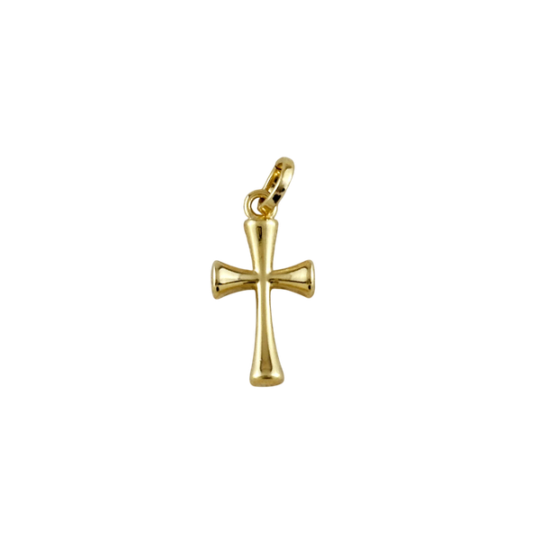 18k Yellow Gold Filled Cross Pendant Charm B & L Jewelers Danville, KY