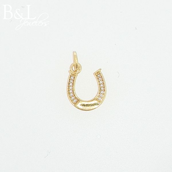 18k Gold Filled Horseshoe Charm B & L Jewelers Danville, KY