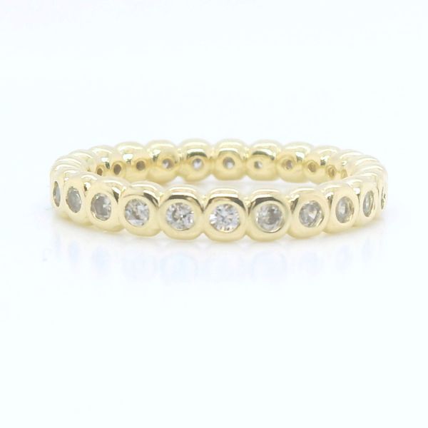 18k Gold Filled Bezel Cz Eternity Band B & L Jewelers Danville, KY