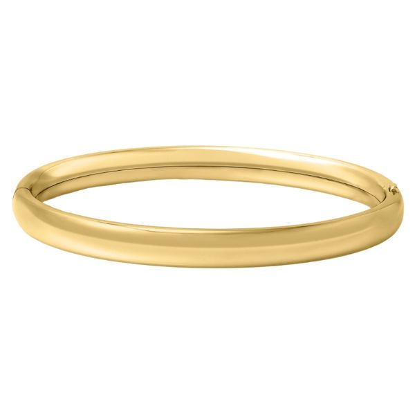 14k Gold Filled Polished Hinged Bangle B & L Jewelers Danville, KY