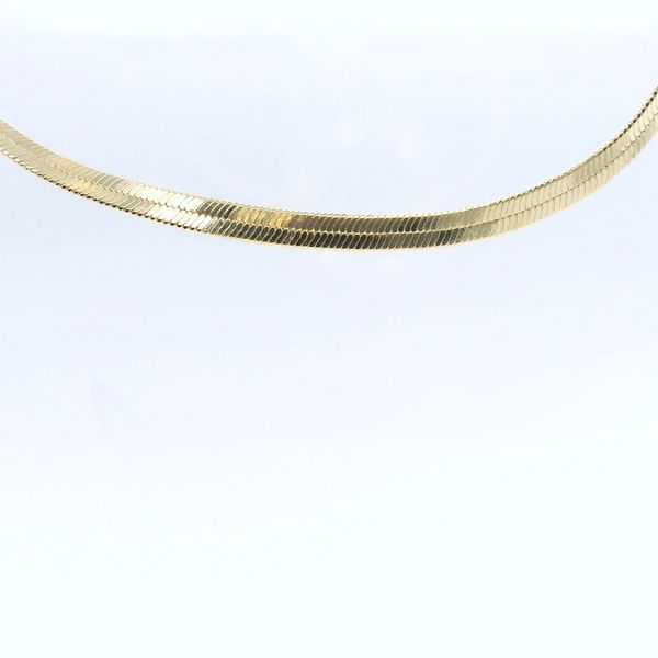 18k Gold Filled 3mm Herringbone Bracelet B & L Jewelers Danville, KY