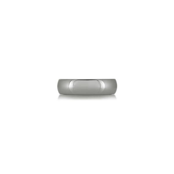 Tungsten Polished Wedding Band Image 2 B & L Jewelers Danville, KY