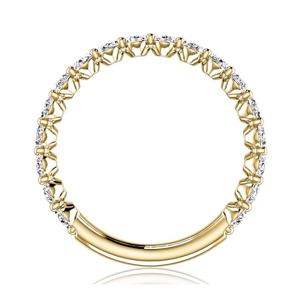 A. Jaffe 14K Yellow Gold Oval Diamond Ring | 1.80 CTW G/VS2 Image 2 Bradley's Jewelers Jacksonville, NC