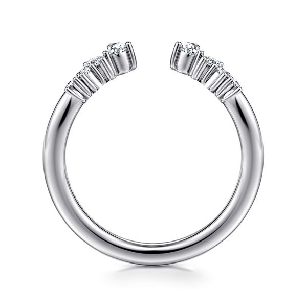 Gabriel & Co 14K White Gold Fashion Ring – 0.34Ctw Various Shape Diamonds – Contemporary Collection Image 2 Bradley's Jewelers Jacksonville, NC