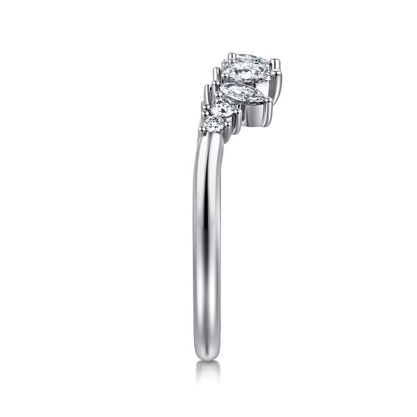Gabriel & Co 14K White Gold Fashion Ring – 0.34Ctw Various Shape Diamonds – Contemporary Collection Image 4 Bradley's Jewelers Jacksonville, NC