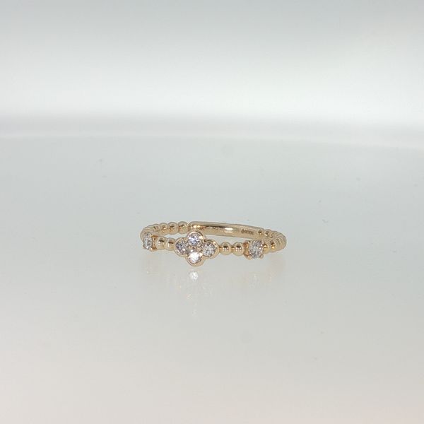 14K Yellow Gold Diamond Fashion Ring 0.25 CTW | Bradley's Jewelers Jacksonville NC Image 3 Bradley's Jewelers Jacksonville, NC