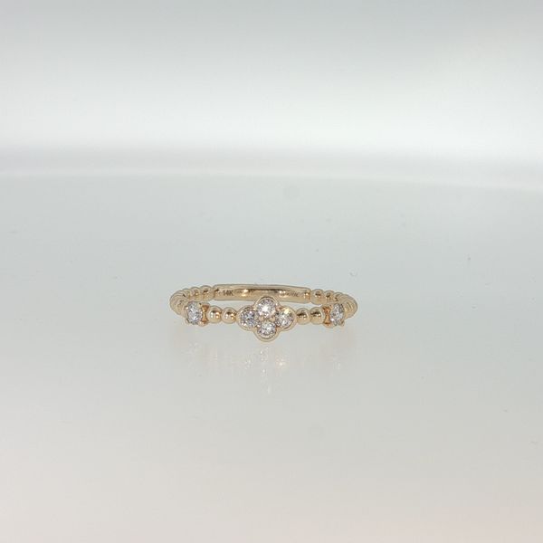 14K Yellow Gold Diamond Fashion Ring 0.25 CTW | Bradley's Jewelers Jacksonville NC Image 4 Bradley's Jewelers Jacksonville, NC