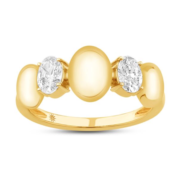 14K Yellow Gold Valina Diamond Fashion Ring .625CTW Bradley's Jewelers Jacksonville, NC