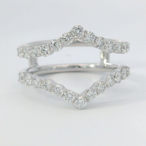 14K White Gold Ladies Diamond Ring Enhancer 1.03 CTW G VS2 | Bradley's Jewelers Bradley's Jewelers Jacksonville, NC