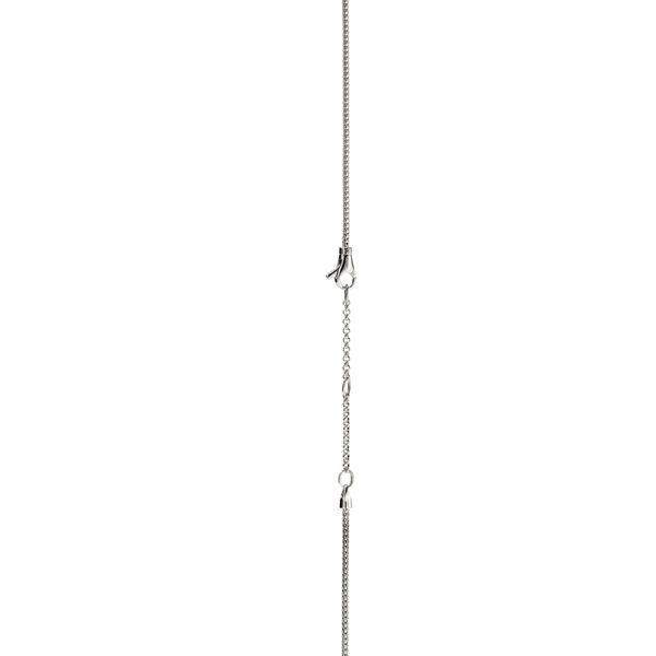 John Hardy Love Knot Diamond Y Necklace in Sterling Silver | Bradley's Jewelers Image 3 Bradley's Jewelers Jacksonville, NC