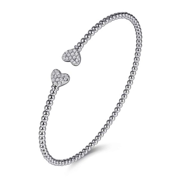 Gabriel & Co 14K White Gold Diamond Bracelet – Bujukan Collection, Size 5.75 Image 2 Bradley's Jewelers Jacksonville, NC