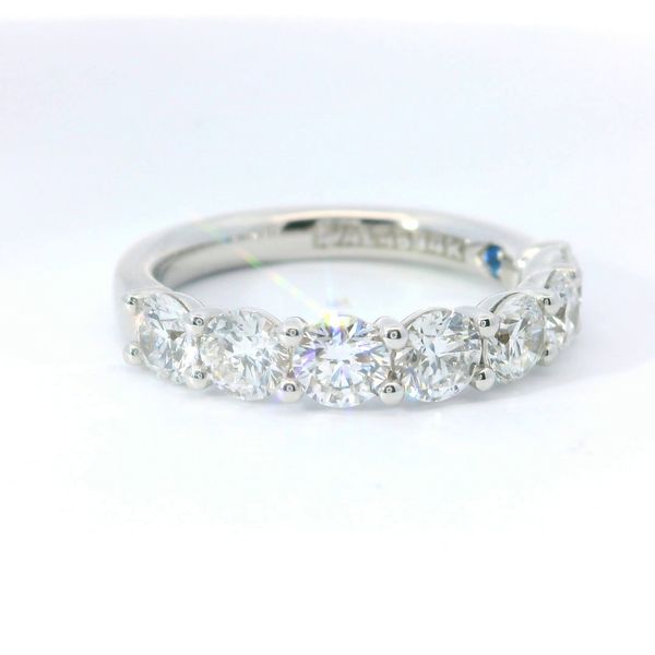 14K White Gold 1.87CTW Lab Grown Diamond Band Image 3 Bradley's Jewelers Jacksonville, NC
