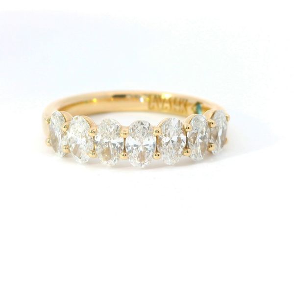 14K Yellow Gold 2.00CTW Lab Grown Marquise Diamond Drop Necklace Bradley's Jewelers Jacksonville, NC