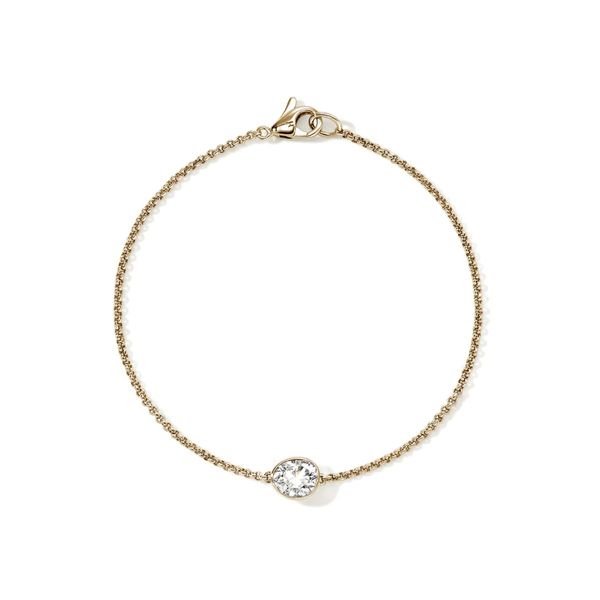 John Hardy Lovestruck 14K Gold Lab-Grown Diamond Bracelet .75 CTW Bradley's Jewelers Jacksonville, NC