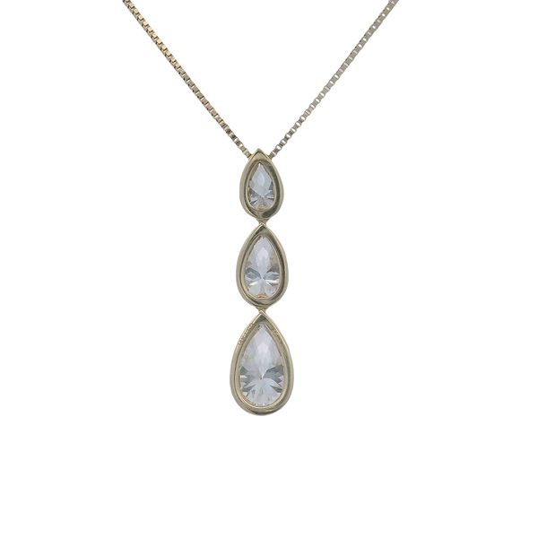 Lab Grown Diamond Pendant Image 3 Bradley's Jewelers Jacksonville, NC