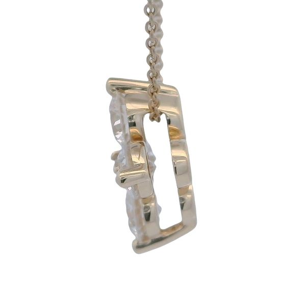 Lab Grown Diamond Pendant Image 4 Bradley's Jewelers Jacksonville, NC