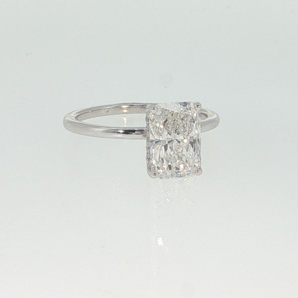 Lab Grown Diamond Engagement Ring Image 2 Bradley's Jewelers Jacksonville, NC