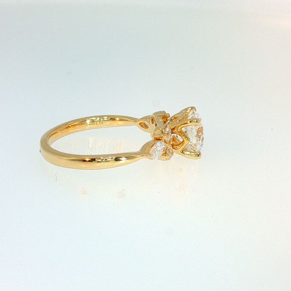 Perfect Love 14K Yellow Gold Multi-Shape Lab Grown Diamond Ring 1.84 CTW Image 3 Bradley's Jewelers Jacksonville, NC