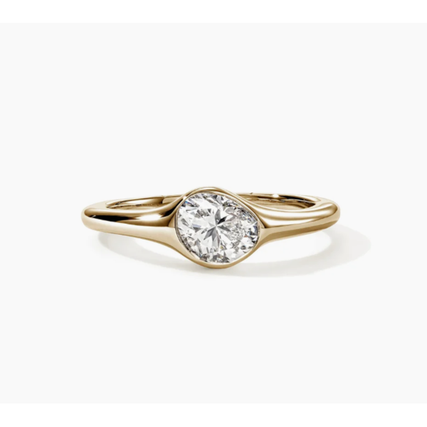 John Hardy Lovestruck 14K Yellow Gold Oval Lab-Grown Diamond Fashion Ring .75 CT Bradley's Jewelers Jacksonville, NC
