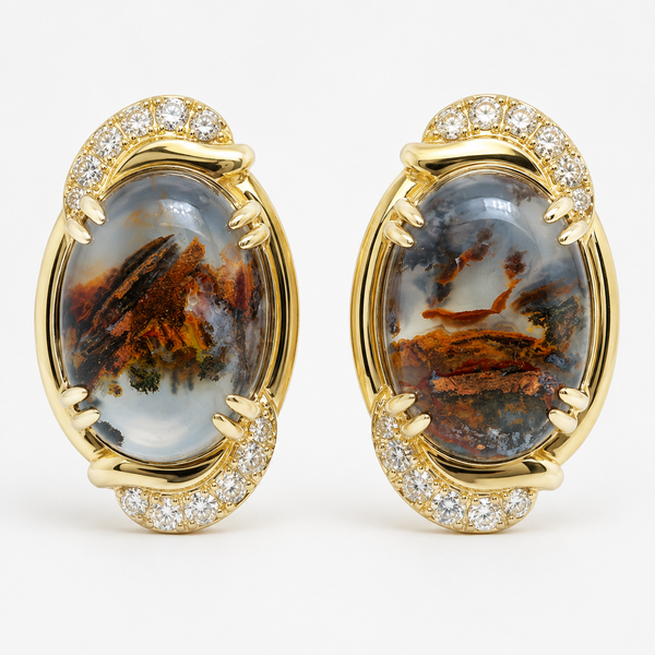 Le Vian Honey Gold Aquadite and Diamond Earrings 9.47CTW Bradley's Jewelers Jacksonville, NC