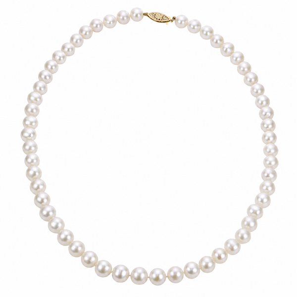 Imperial AA Freshwater Pearl Strand Necklace 18 Inch Bradley's Jewelers Jacksonville, NC