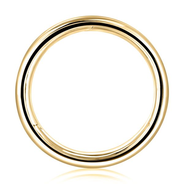 A. Jaffe 14K Yellow Gold 7mm Expandable Band | Modern Comfort Fit Design Image 3 Bradley's Jewelers Jacksonville, NC