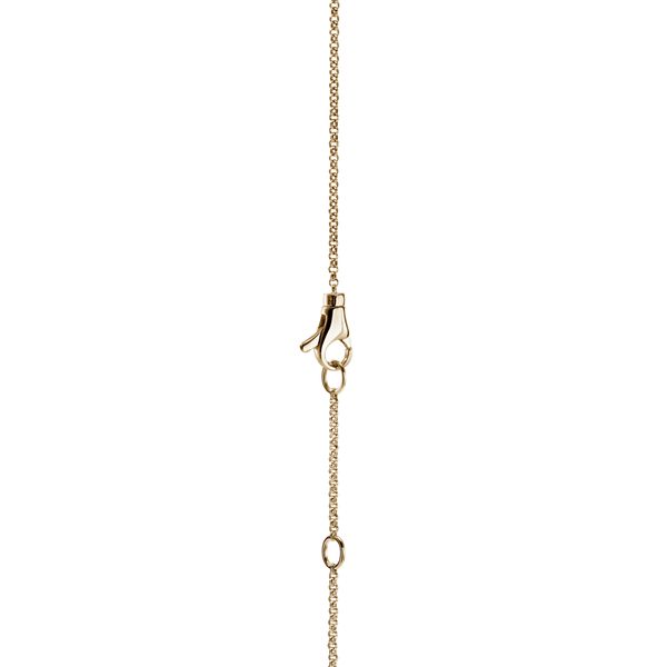 John Hardy Essentials 14K Yellow Gold Diamond Pave Cross Necklace .08CTW Image 4 Bradley's Jewelers Jacksonville, NC