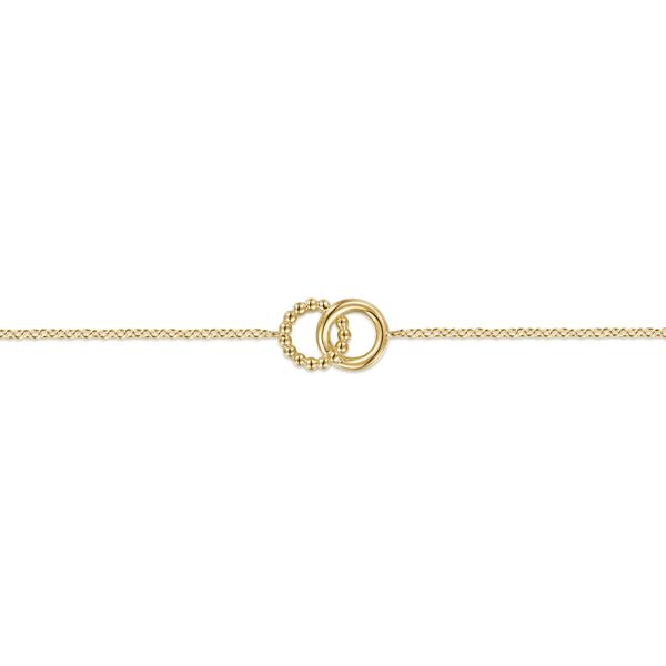 Gabriel & Co. 14K Yellow Gold Bujukan Interlocking Bracelet Image 2 Bradley's Jewelers Jacksonville, NC