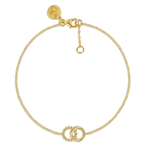 Gabriel & Co. 14K Yellow Gold Bujukan Interlocking Bracelet Bradley's Jewelers Jacksonville, NC