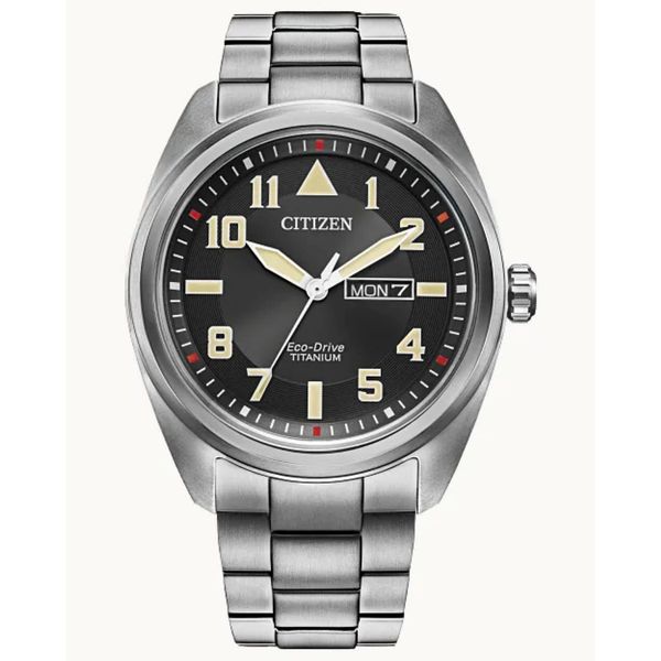 Citizen Garrison Super Titanium Eco-Drive Watch Bradley's Jewelers Jacksonville, NC
