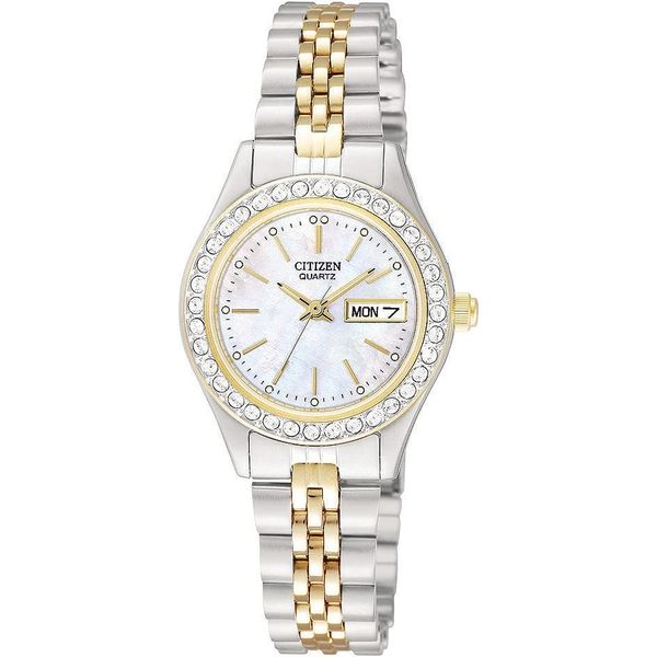 Citizen Ladies' Dress Quartz Watch | Stainless Steel & Crystals Bradley's Jewelers Jacksonville, NC