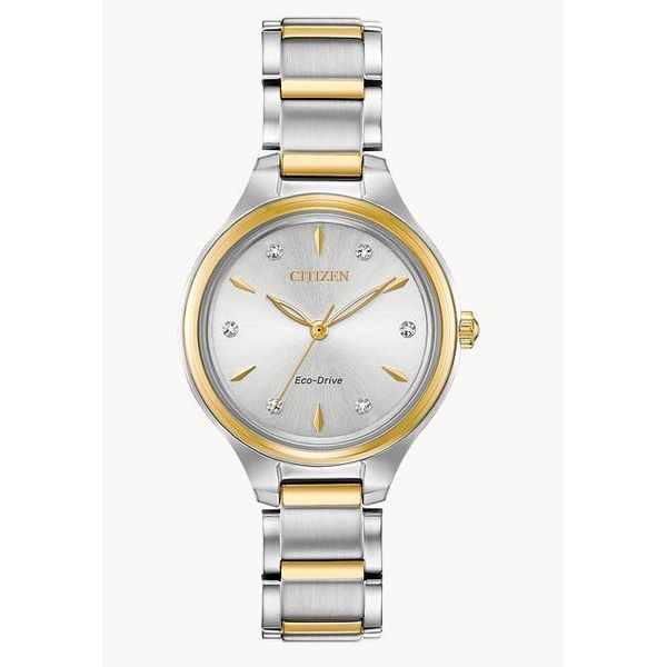 Citizen Corso Eco-Drive Two-Tone Diamond Accent Watch Bradley's Jewelers Jacksonville, NC