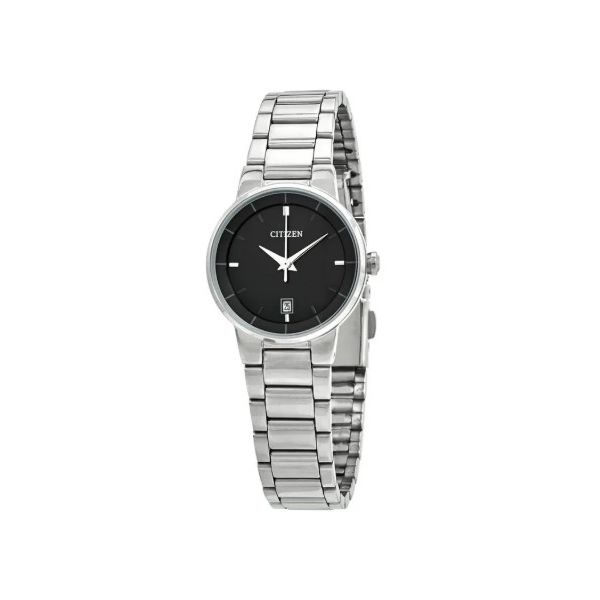 Citizen Quartz Stainless Steel Watch | Mineral Crystal Date Display Bradley's Jewelers Jacksonville, NC
